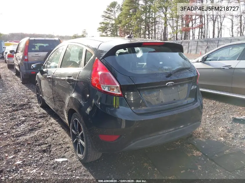 3FADP4EJ5FM218727 2015 Ford Fiesta Se