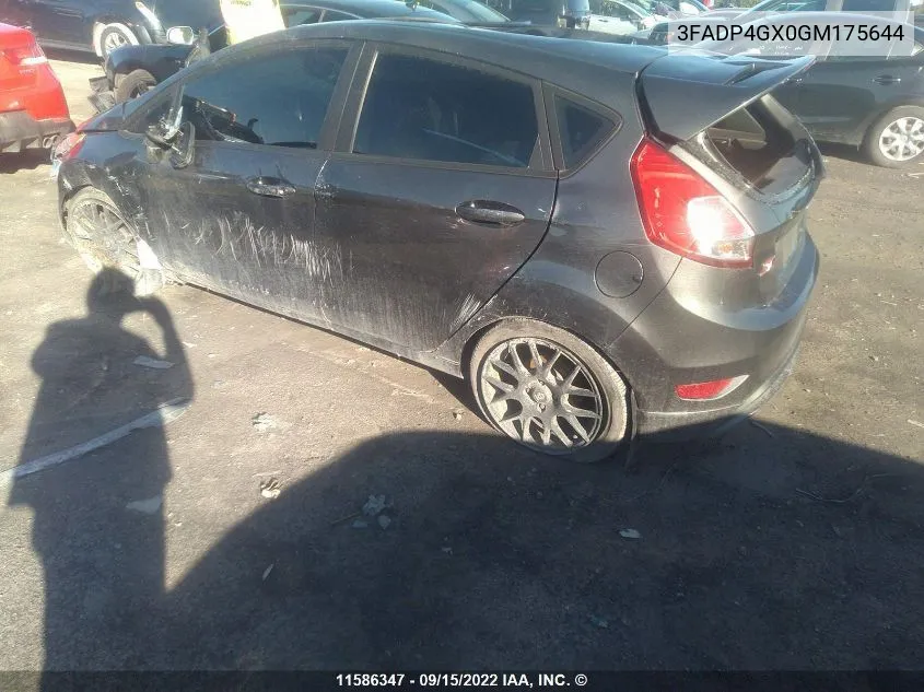 3FADP4GX0GM175644 2016 Ford Fiesta