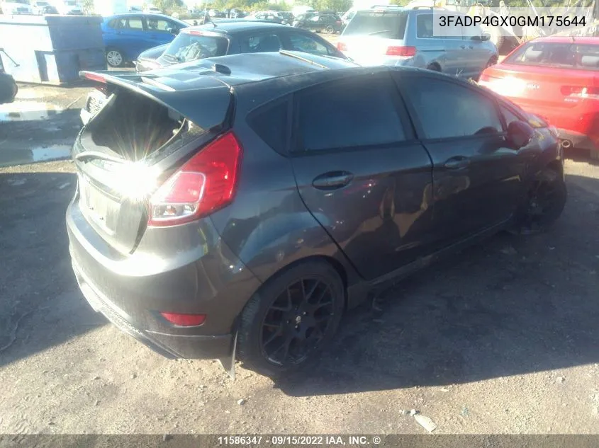 3FADP4GX0GM175644 2016 Ford Fiesta