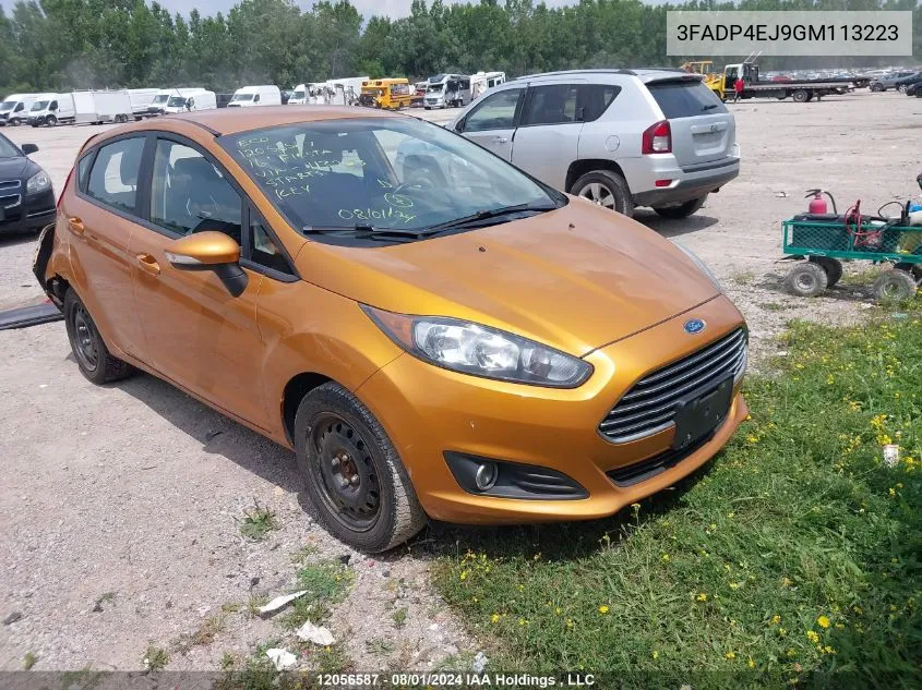 3FADP4EJ9GM113223 2016 Ford Fiesta Se