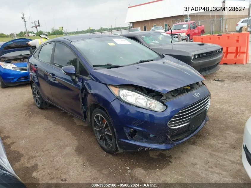 3FADP4BJ3GM128627 2016 Ford Fiesta Se