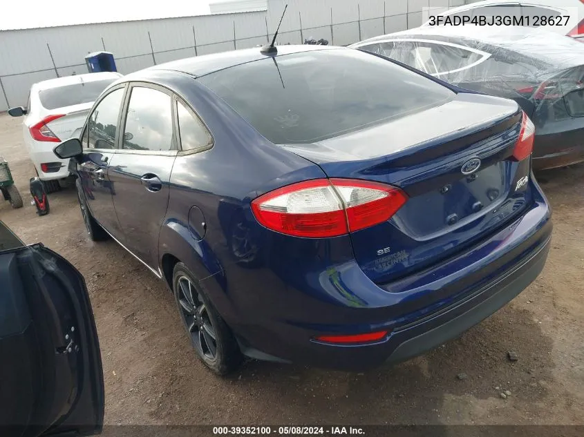 3FADP4BJ3GM128627 2016 Ford Fiesta Se