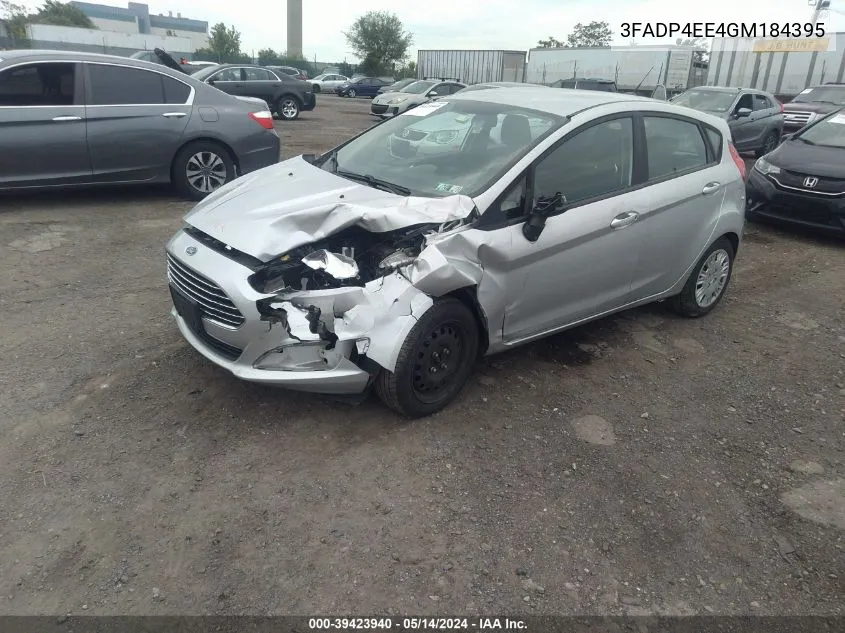 3FADP4EE4GM184395 2016 Ford Fiesta Se