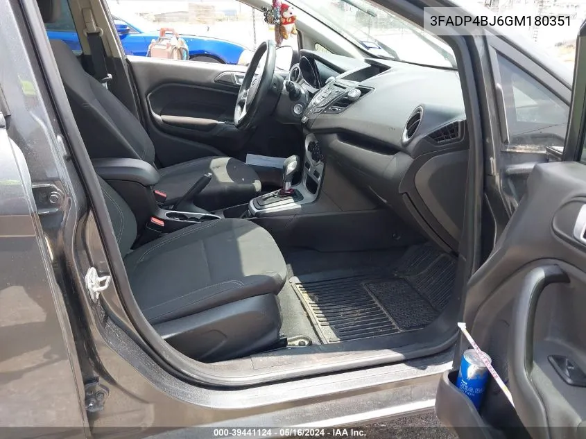 3FADP4BJ6GM180351 2016 Ford Fiesta Se