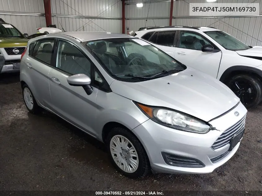 2016 Ford Fiesta S VIN: 3FADP4TJ5GM169730 Lot: 39470552