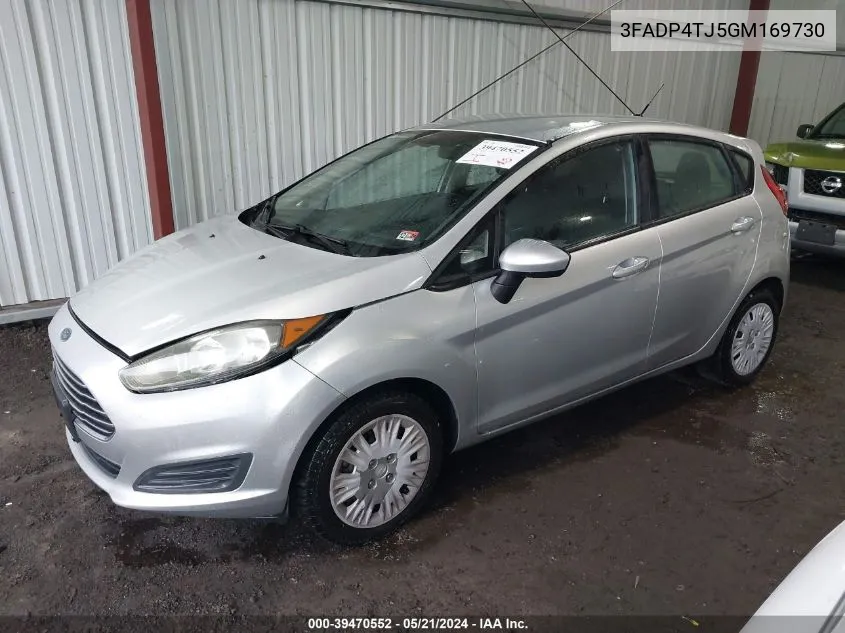 2016 Ford Fiesta S VIN: 3FADP4TJ5GM169730 Lot: 39470552