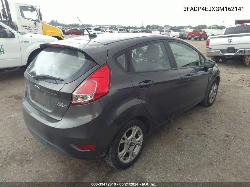 2016 Ford Fiesta Se VIN: 3FADP4EJXGM162141 Lot: 39472610