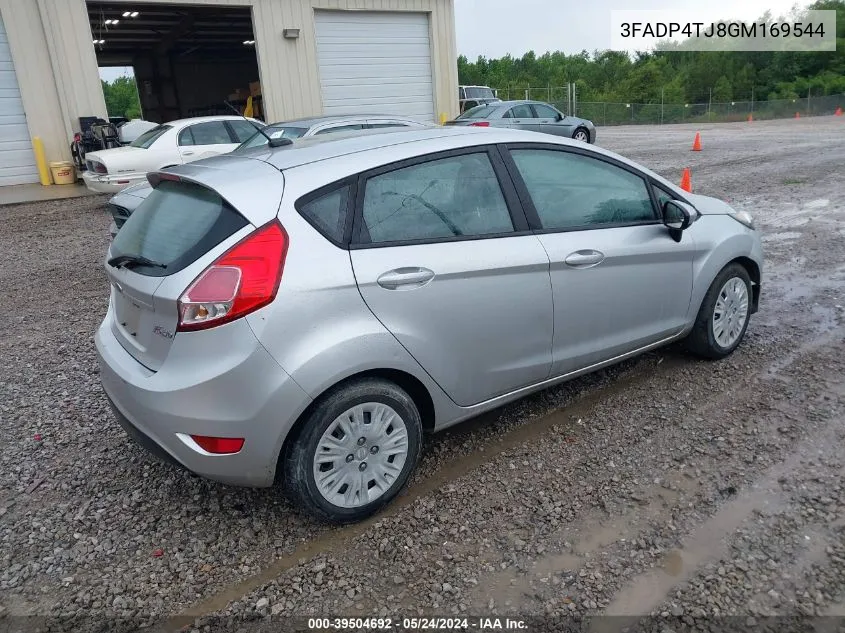 2016 Ford Fiesta S VIN: 3FADP4TJ8GM169544 Lot: 39504692