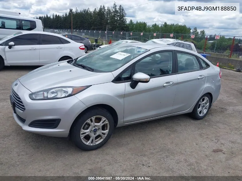 3FADP4BJ9GM188850 2016 Ford Fiesta Se