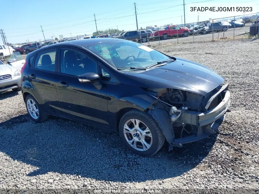 3FADP4EJ0GM150323 2016 Ford Fiesta Se