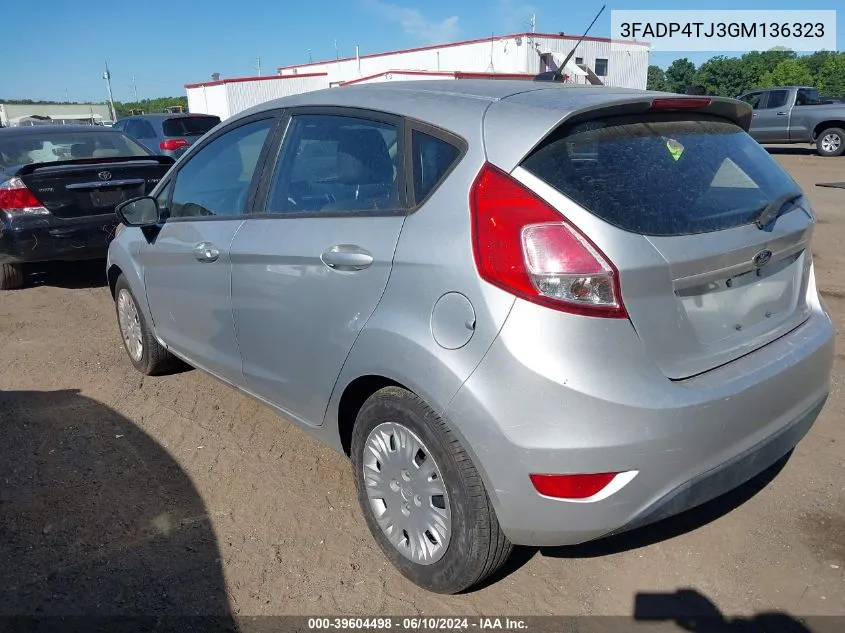 3FADP4TJ3GM136323 2016 Ford Fiesta S