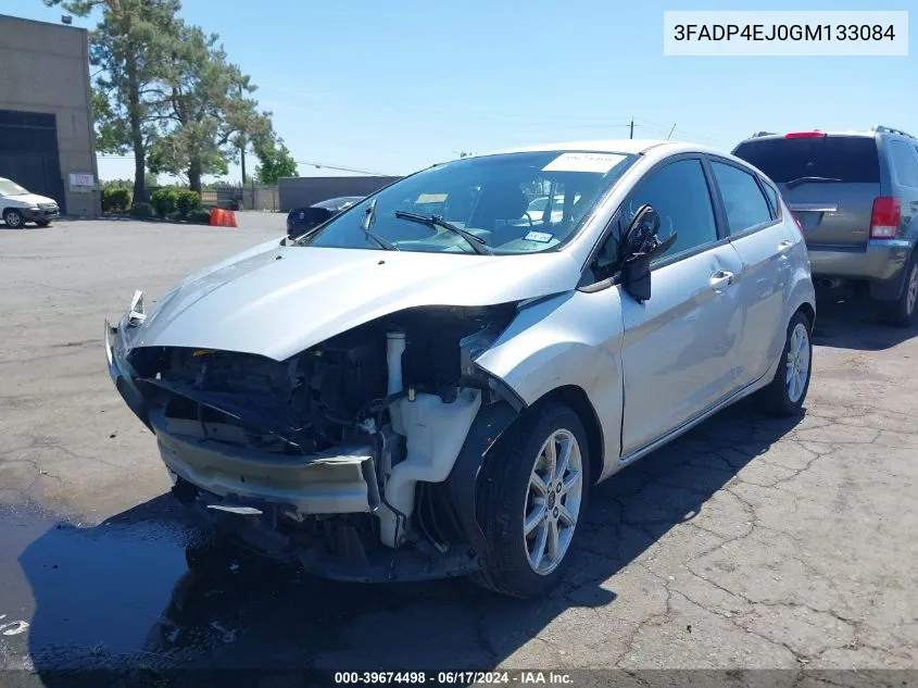 2016 Ford Fiesta Se VIN: 3FADP4EJ0GM133084 Lot: 39674498