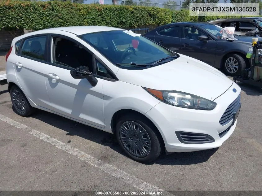 3FADP4TJXGM136528 2016 Ford Fiesta S