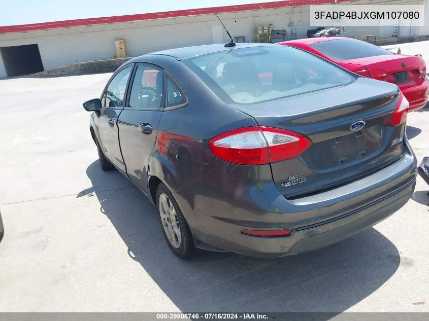 3FADP4BJXGM107080 2016 Ford Fiesta Se