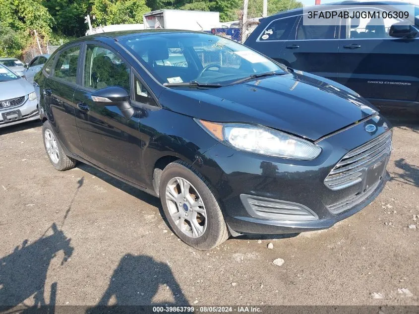 3FADP4BJ0GM106309 2016 Ford Fiesta Se