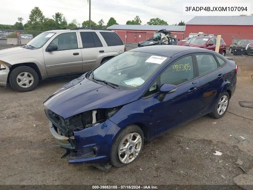 3FADP4BJXGM107094 2016 Ford Fiesta Se