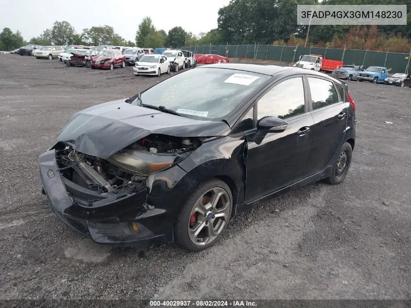 3FADP4GX3GM148230 2016 Ford Fiesta St