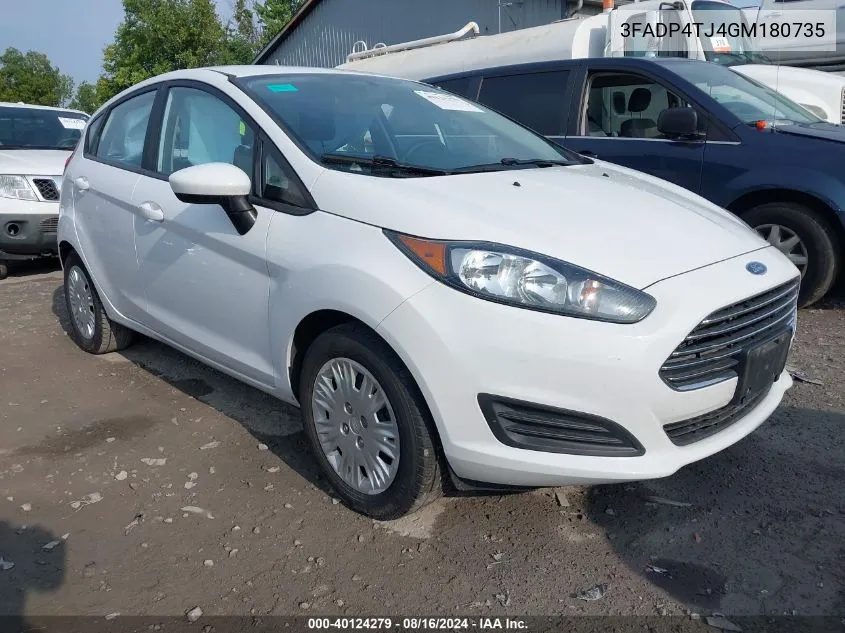 3FADP4TJ4GM180735 2016 Ford Fiesta S