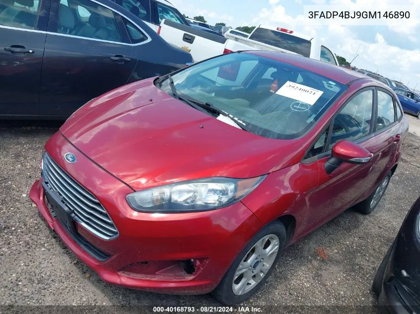 3FADP4BJ9GM146890 2016 Ford Fiesta Se