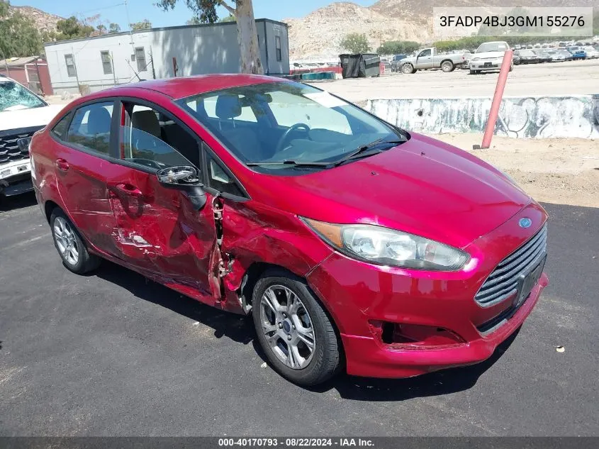 3FADP4BJ3GM155276 2016 Ford Fiesta Se