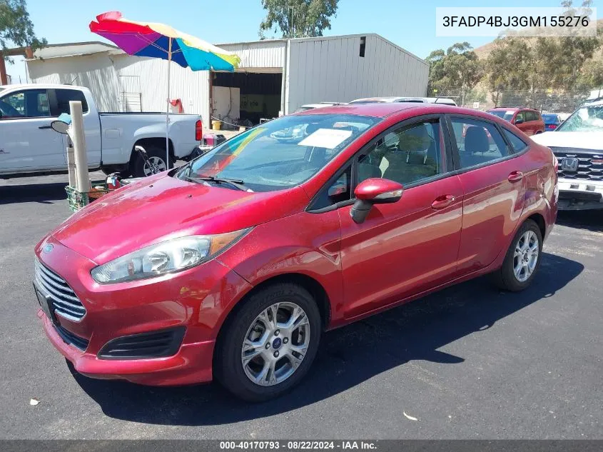 3FADP4BJ3GM155276 2016 Ford Fiesta Se