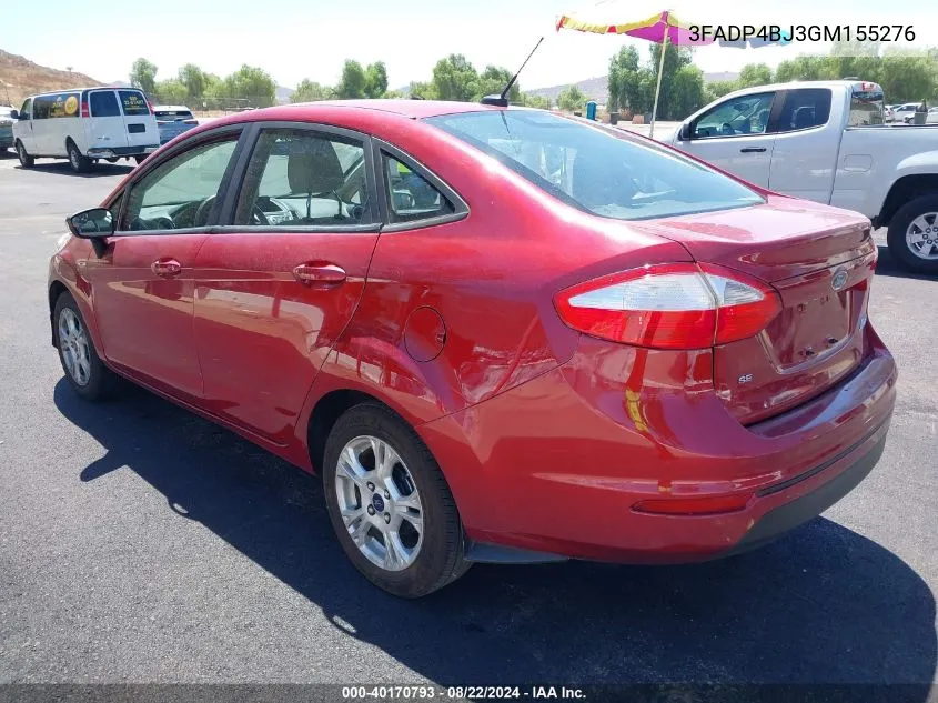 3FADP4BJ3GM155276 2016 Ford Fiesta Se