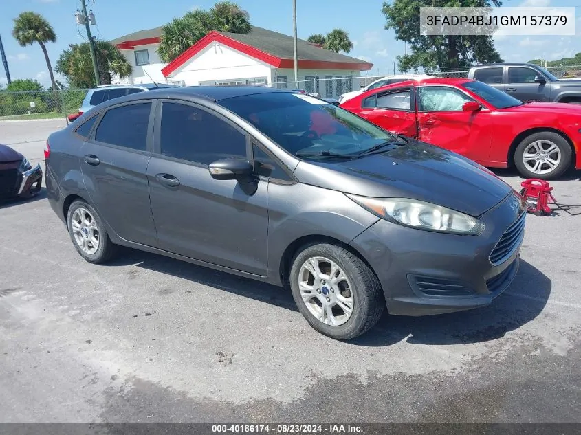 3FADP4BJ1GM157379 2016 Ford Fiesta Se