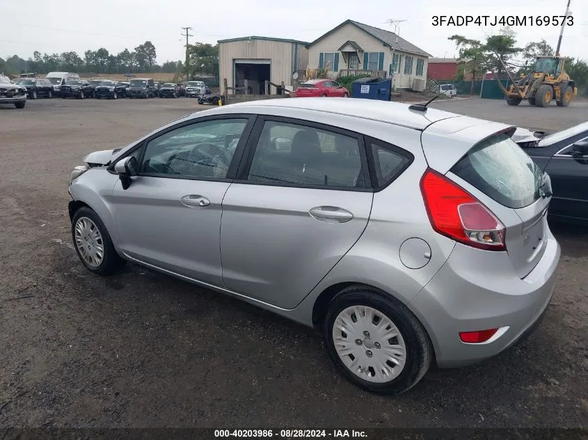 3FADP4TJ4GM169573 2016 Ford Fiesta S