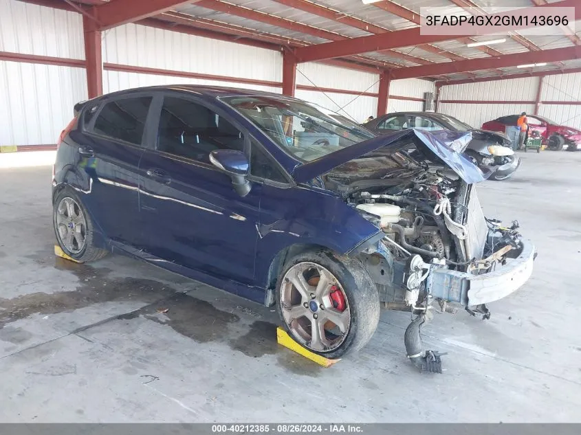 3FADP4GX2GM143696 2016 Ford Fiesta St