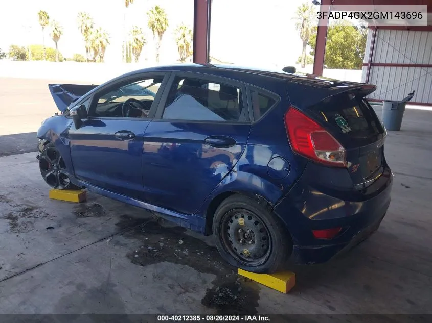 3FADP4GX2GM143696 2016 Ford Fiesta St