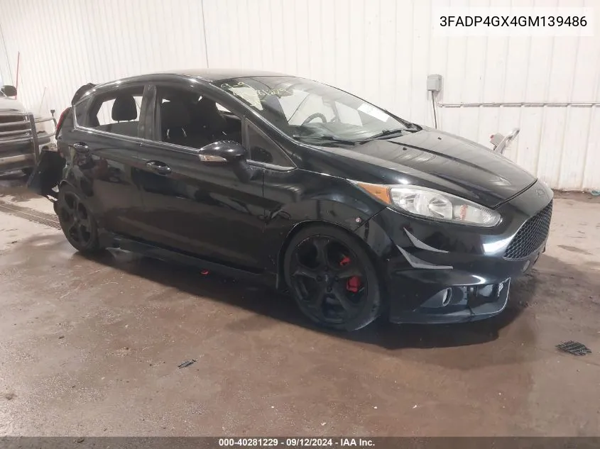 3FADP4GX4GM139486 2016 Ford Fiesta St