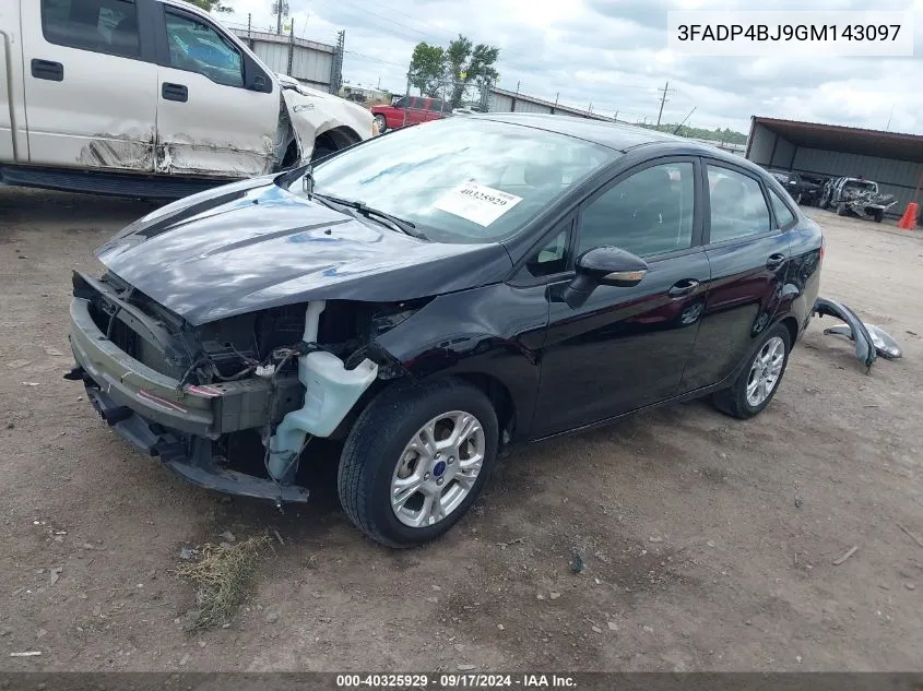 3FADP4BJ9GM143097 2016 Ford Fiesta Se