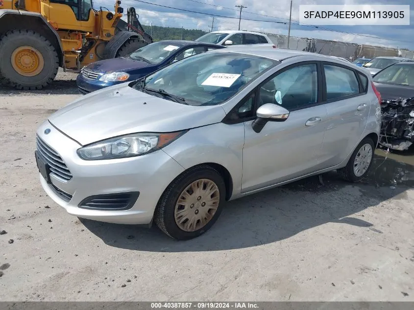 3FADP4EE9GM113905 2016 Ford Fiesta Se