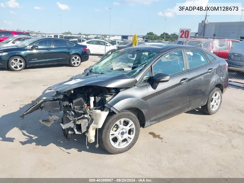 2016 Ford Fiesta Se VIN: 3FADP4BJXGM128673 Lot: 40399907