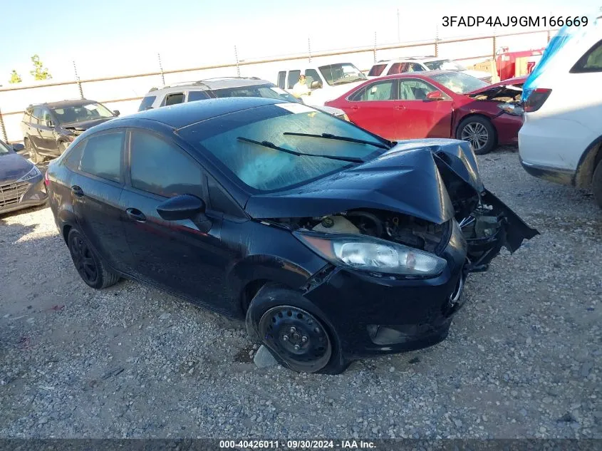 3FADP4AJ9GM166669 2016 Ford Fiesta S