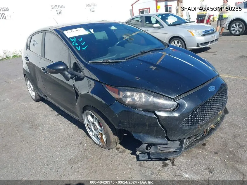 3FADP4GX5GM150285 2016 Ford Fiesta St