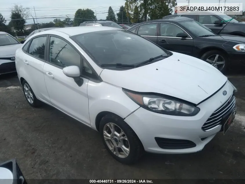 3FADP4BJ4GM173883 2016 Ford Fiesta Se