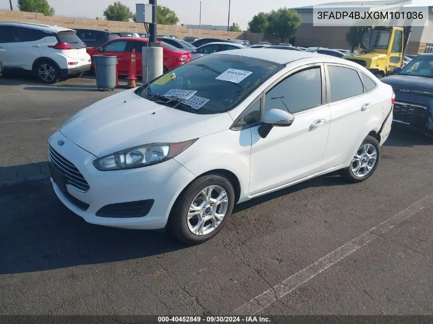 3FADP4BJXGM101036 2016 Ford Fiesta Se