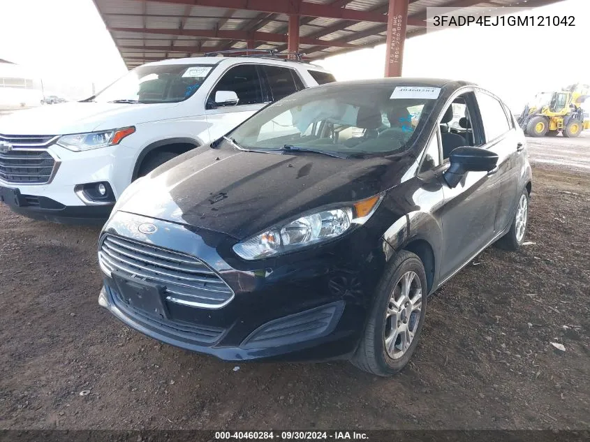 2016 Ford Fiesta Se VIN: 3FADP4EJ1GM121042 Lot: 40460284