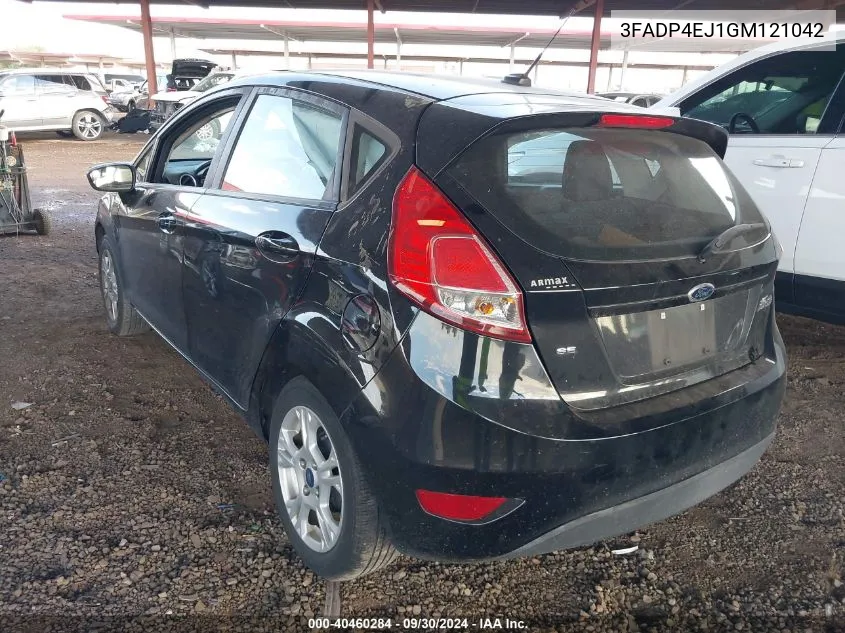 3FADP4EJ1GM121042 2016 Ford Fiesta Se