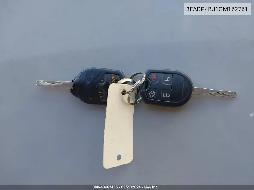 3FADP4BJ1GM162761 2016 Ford Fiesta Se