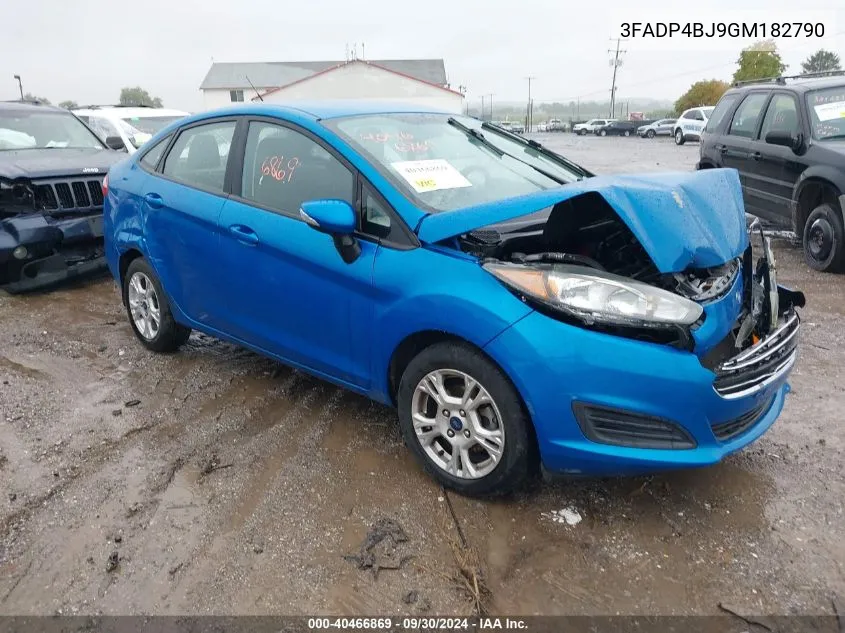 3FADP4BJ9GM182790 2016 Ford Fiesta Se