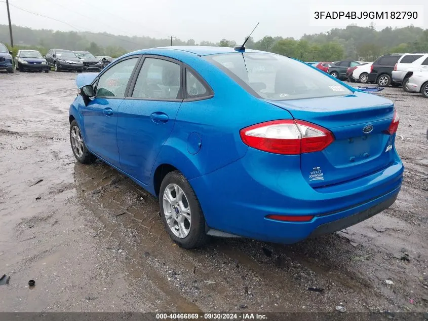 3FADP4BJ9GM182790 2016 Ford Fiesta Se