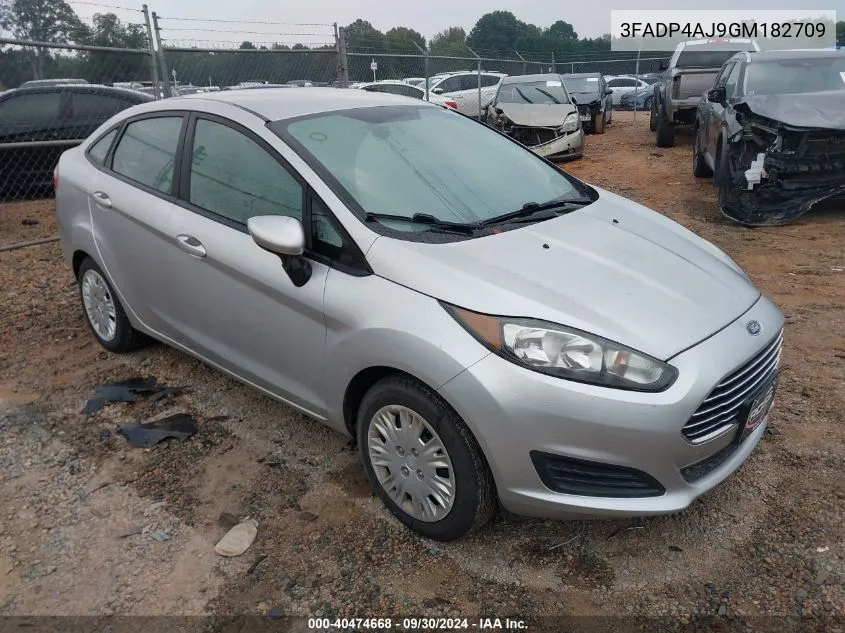 3FADP4AJ9GM182709 2016 Ford Fiesta S