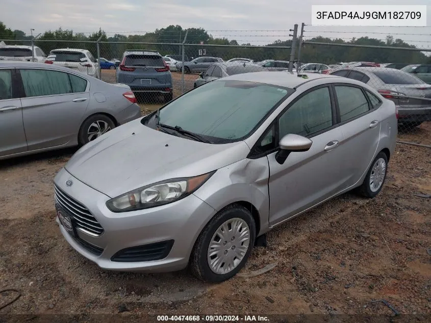 3FADP4AJ9GM182709 2016 Ford Fiesta S