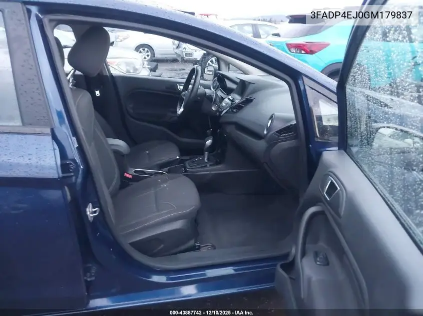 3FADP4EJ0GM179837 2016 Ford Fiesta Se