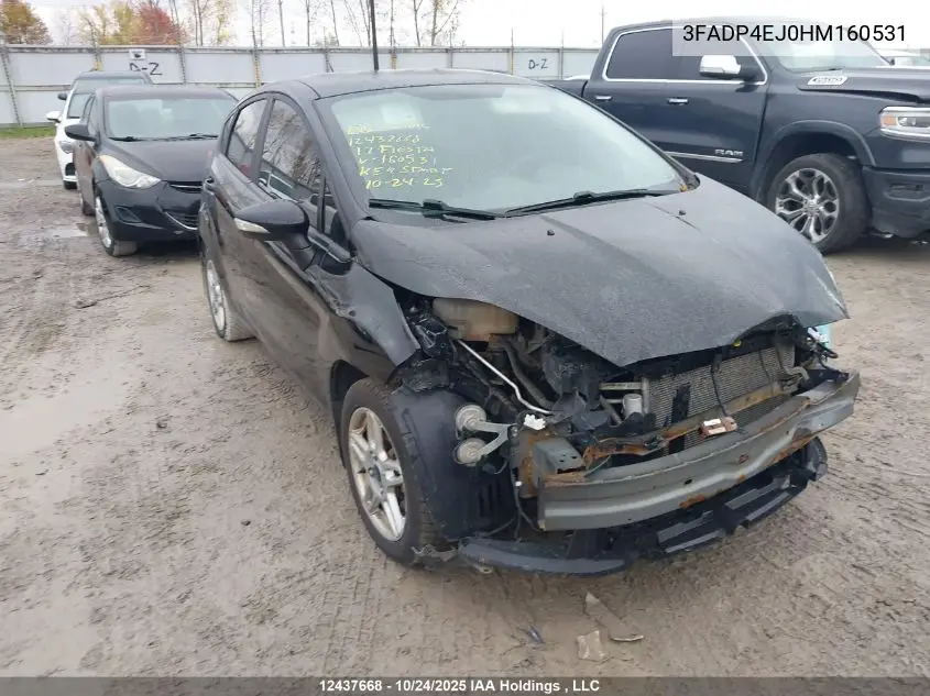3FADP4EJ0HM160531 2017 Ford Fiesta Se