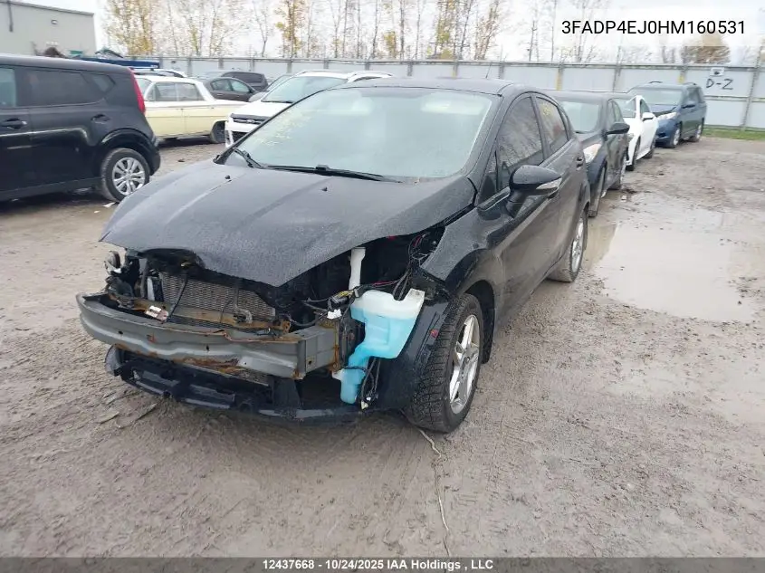 3FADP4EJ0HM160531 2017 Ford Fiesta Se