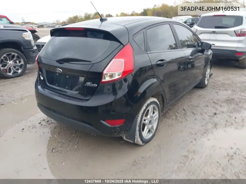 3FADP4EJ0HM160531 2017 Ford Fiesta Se