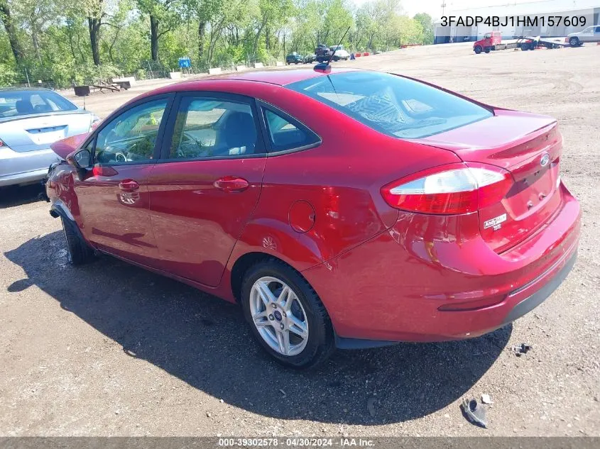 2017 Ford Fiesta Se VIN: 3FADP4BJ1HM157609 Lot: 39302578